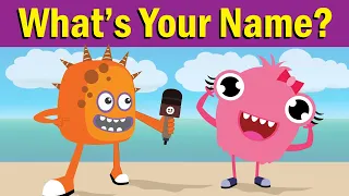 Hello, What's Your Name? Song | Fun Kids English