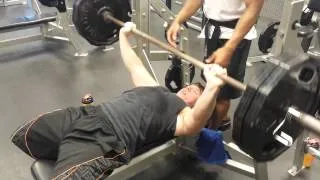 225 lb. Bench press 30 times