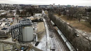 See Cedar Rapids from the top of the Cargill plant