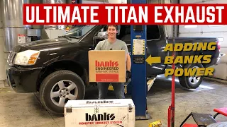 INSTALLING The BEST Sounding Exhaust On My CHEAP Nissan Titan