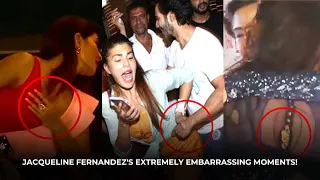 OMG!!😱Jacqueline Fernandez Faces Major Embarrassing Moments In Public!