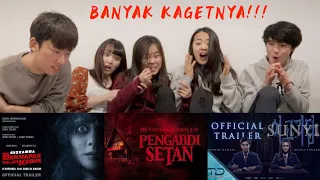 SEREM BANGETT! NONTON FILM HORROR INDONESIA BARENG TEMEN" DARI LUAR NEGERI!!