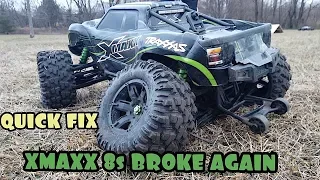 The XMAXX 8S Broke Quick FIX