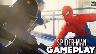 SPIDER-MAN PS4 1 HOUR GAMEPLAY + FREEROAM | (Marvel's Spider-Man)