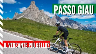 Dolomites by road bike: Passo Giau from its best side with a special guest
