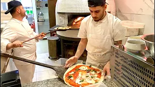 The great Neapolitan Pizza of the "Antica Pizzeria da Michele" in the new headquarters in Rome