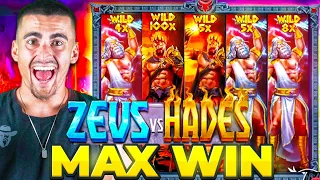 MAX WIN ON A $70 BET SIZE! 😱 Zeus vs Hades is HOT!!! 🔥