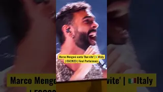 Marco Mengoni canta 'Due vite' | 🇮🇹Italy | ESC2023 | Final Performace