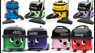 FABULOUS VARIATIONS of Numatic Vacuum Cleaners ~ The BEST of Henry the Hoover Family 2017