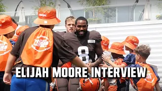 Elijah Moore Talks Trade to Browns, Chemistry With Deshaun Watson, and More