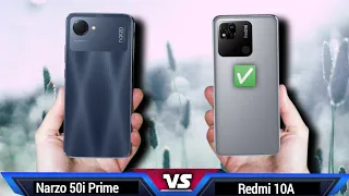 Redmi 10A vs Narzo 50i Prime