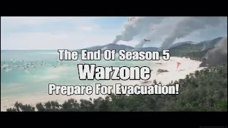 WARZONE Season 5 END Cinematic Trailer - Butchers Final Transmission - Prepare for Evacuation!