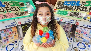 We cleaned out a Mystery Gashapon machine in Japan!