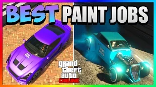 GTA 5 Online - Best RARE Paint Jobs! - Purple Passion & NEON Blue! (GTA 5 Paint Jobs 1.67 2023)