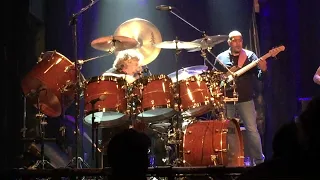 Simon Phillips says when a stick should leave his hand