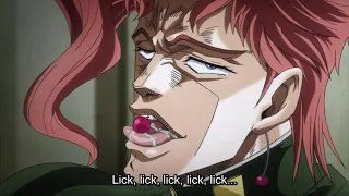 Hey Jotaro are you going to eat that cherry 🍒