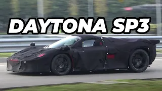 NEW FERRARI DAYTONA SP3 On The Road 👀