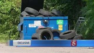 Camera Catches Illegal Dumping Suspect In The Act