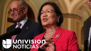 A través de un proyecto de ley, senadores demócratas buscan bloquear la nueva regla de carga pública