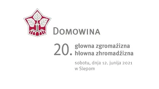 20. hłowna zhromadźizna Domowiny 2021