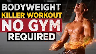 Killer SHRED Workout! NO EQUIPMENT BODYWEIGHT ! | Frank Medrano