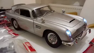 JAMES BOND 007 Goldfinger $ Eaglemoss 1:8 scale ASTON MARTIN DB5