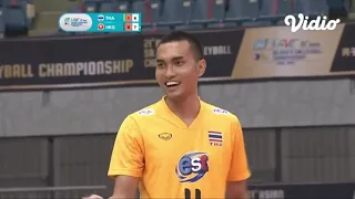 Thailand vs Hong Kong | Highlights - Asian Men's Volleyball Championship 2021