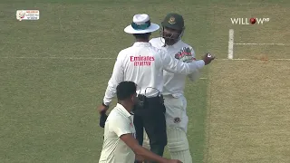 Mohammed Siraj And Litton Das involved in sledging before the latter’s Dismissal