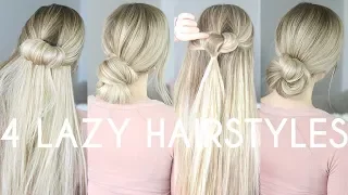 EASY LAZY DAY HAIRSTYLES (heatless)