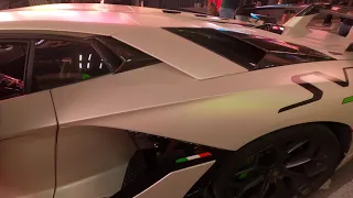 New York City: Lamborghini models Show In Times Square