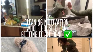 Cleaning Motivation-Whole House Clean- Getting it all done-