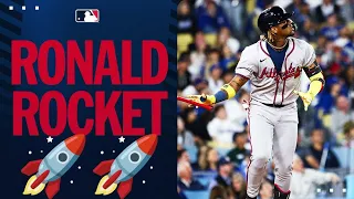 Ronald Acuña Jr. BLASTS his second homer of the season!