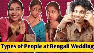 Types of People at Bengali wedding || #bongposto #funny #bengalicomedy #wedding #bengaliwedding