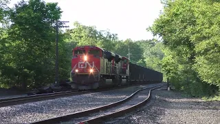 CN U702-62 at Harmar, PA - Bessemer Sub