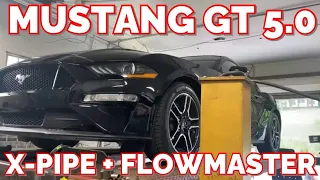 2019 Ford Mustang GT 5.0 DUAL EXHAUST w/ FLOWMASTER 40!