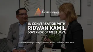 In Conversation with Ridwan Kamil, Governor of West Java