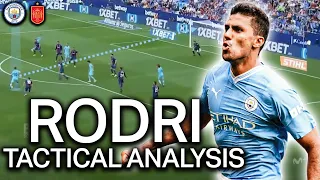 How GOOD is Rodri? | Tactical Analysis