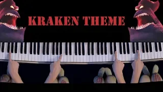Kraken Theme / Hotel Transylvania 3 / FOUR fingers piano tutorial }:-o)