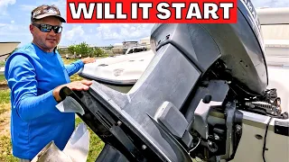 Will Our Center Console Boat Engine Start?