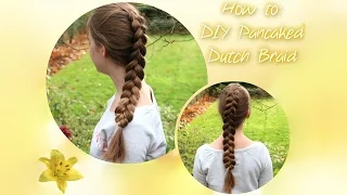 How to: DIY Pancaked Dutch Braid | Yiyayellow Hairstyles