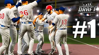 WALK OFF In MLB Draft Combine! I GOT DRAFTED! MLB 24 Road To The Show #1