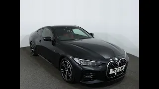 BMW 4 SERIES 420d MHT M Sport 2dr Step Auto - PY21 LSK