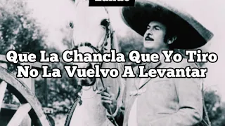 Antonio Aguilar - La Chancla ( Letra )