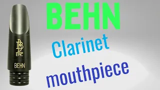 Clarinet Mouthpieces - everything you want to know - with Brad Behn at @icaclarinet 2023