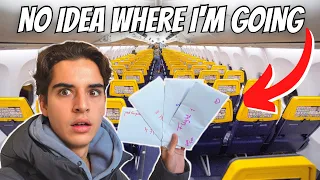 I took the 4 CHEAPEST FLIGHTS IN A ROW and ended up in ______?