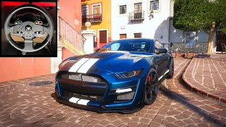 1000Hp Mustang Shelby GT500 | Forza Horizon 5 | Steering Wheel gameplay