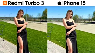 Redmi Turbo 3 vs iPhone 15 Camera Test