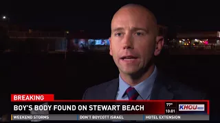 Body of small child found on beach in Galveston