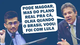 KIM KATAGUIRI REPETE 'CHAVÃO' MENTIROSO E RECEBE RESPOSTA DE FERNANDO HADDAD | Cortes 247