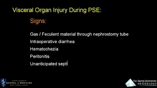 PCNL in Horseshoe Kidney complication: Colon Injury